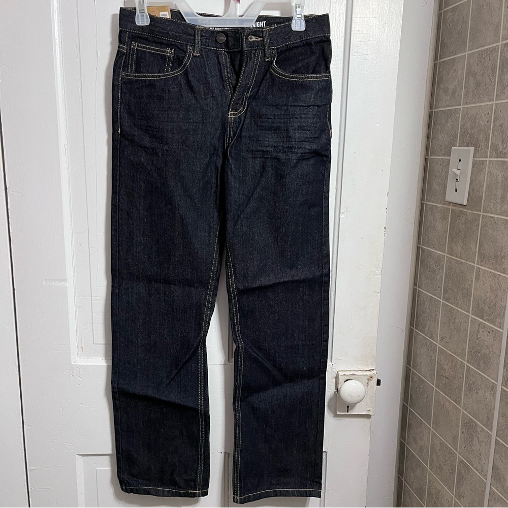 NWT Roebuck & Co Kids Dark Blue Denim Jeans